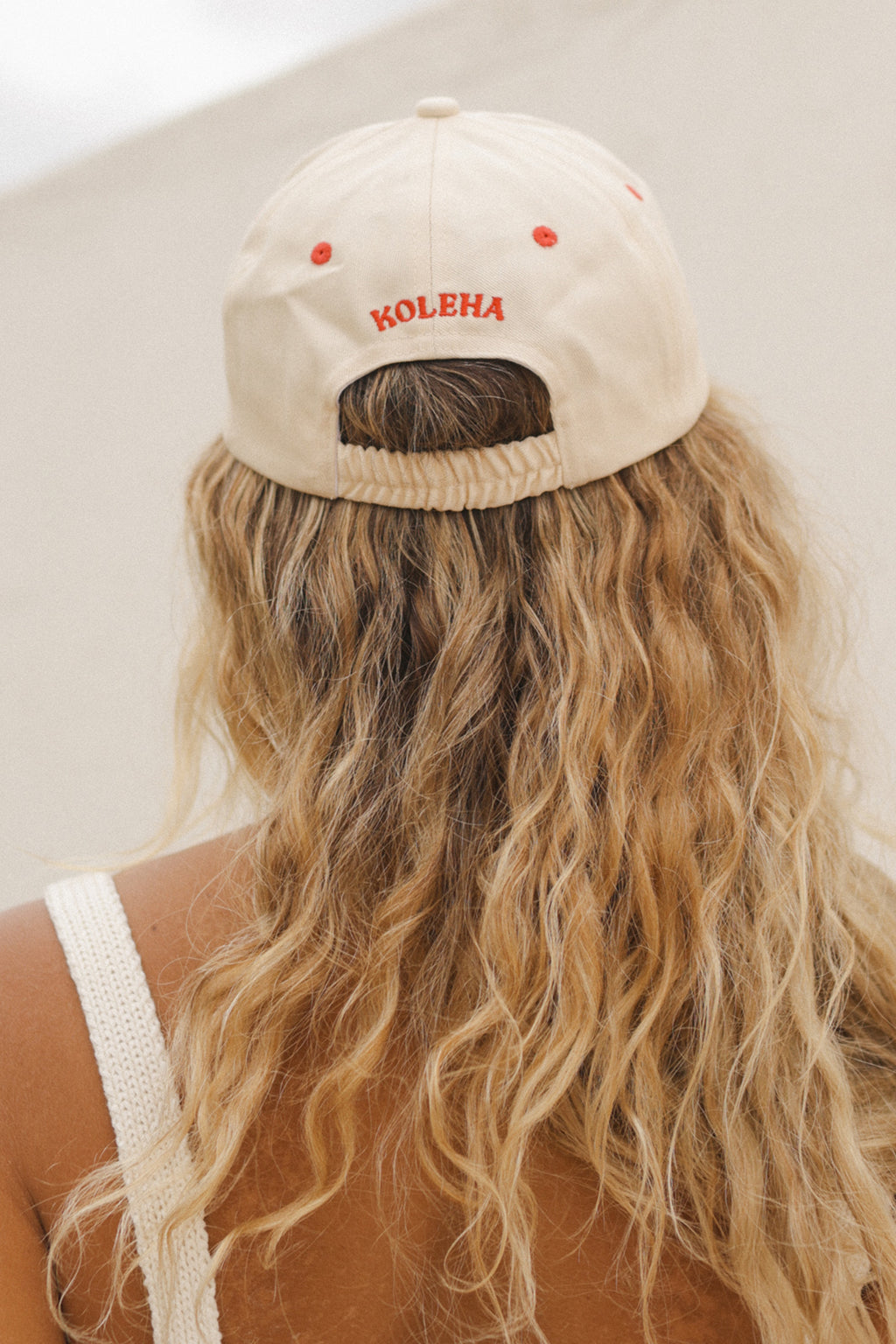 Swim Club Cap - Baby Blue & Cream