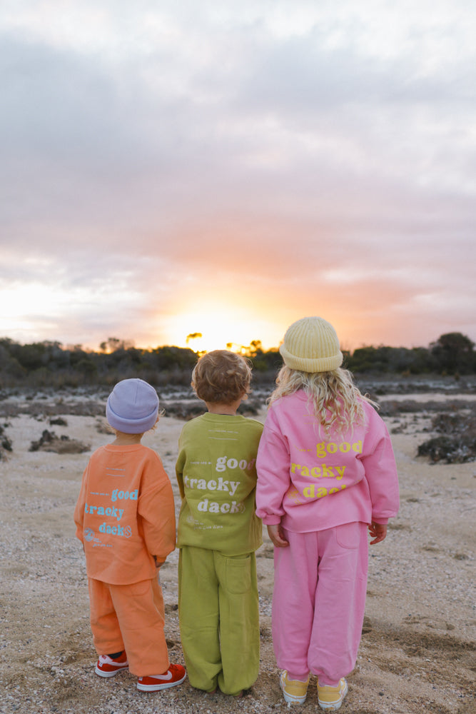 Green Good Tracky Dack Set