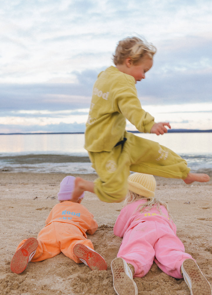 Green Good Tracky Dack Set