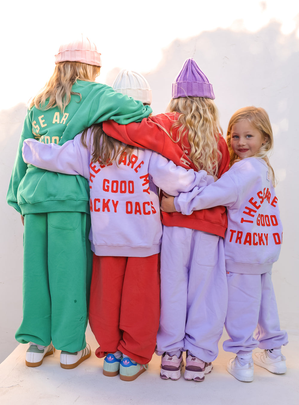 Good Tracky Dacks Lavender Red