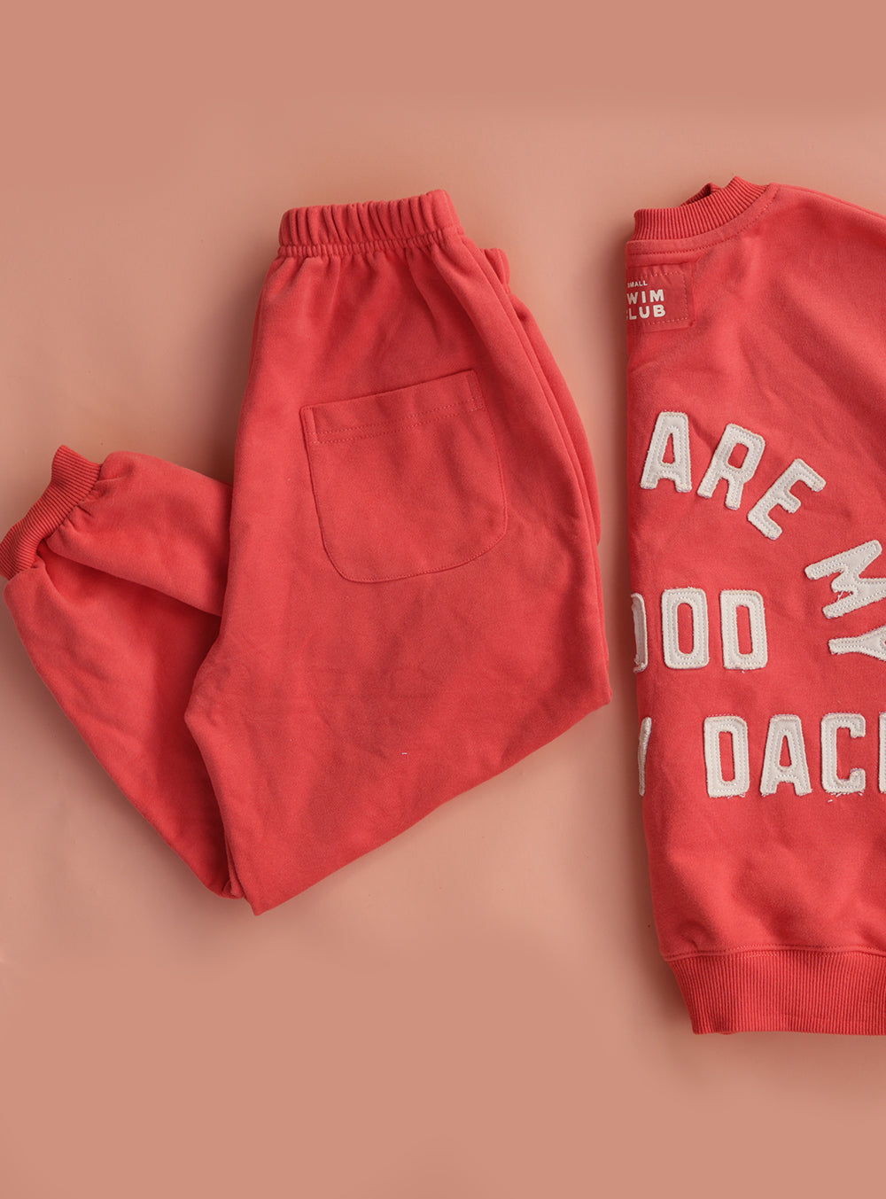 Good Tracky Dacks Red Cream