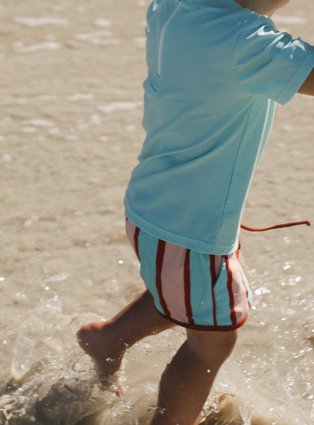 Light Blue Short Sleeve Rashie