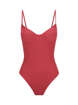 Sangria Underwire Onepiece
