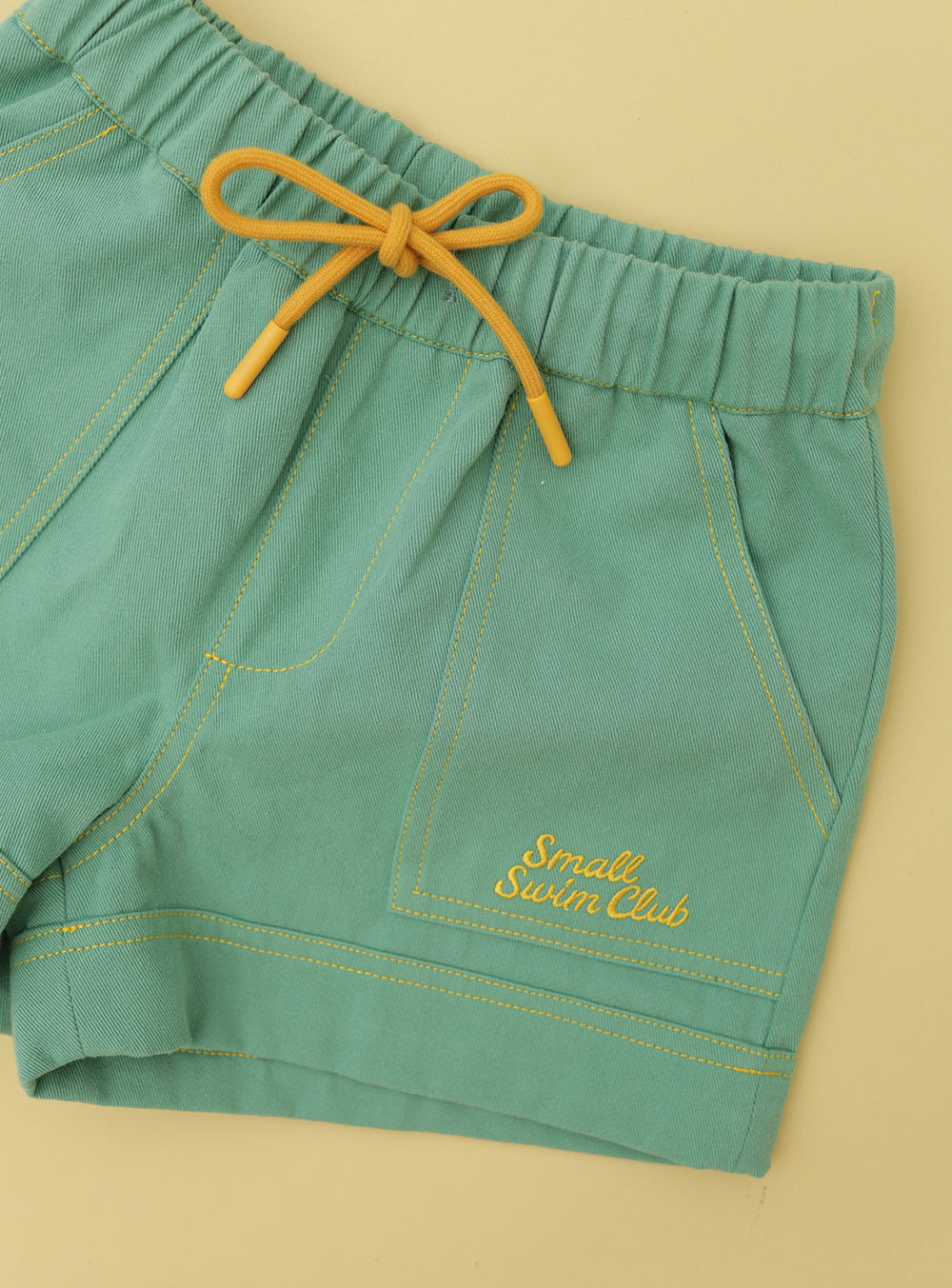 Seafoam Twill Shorts