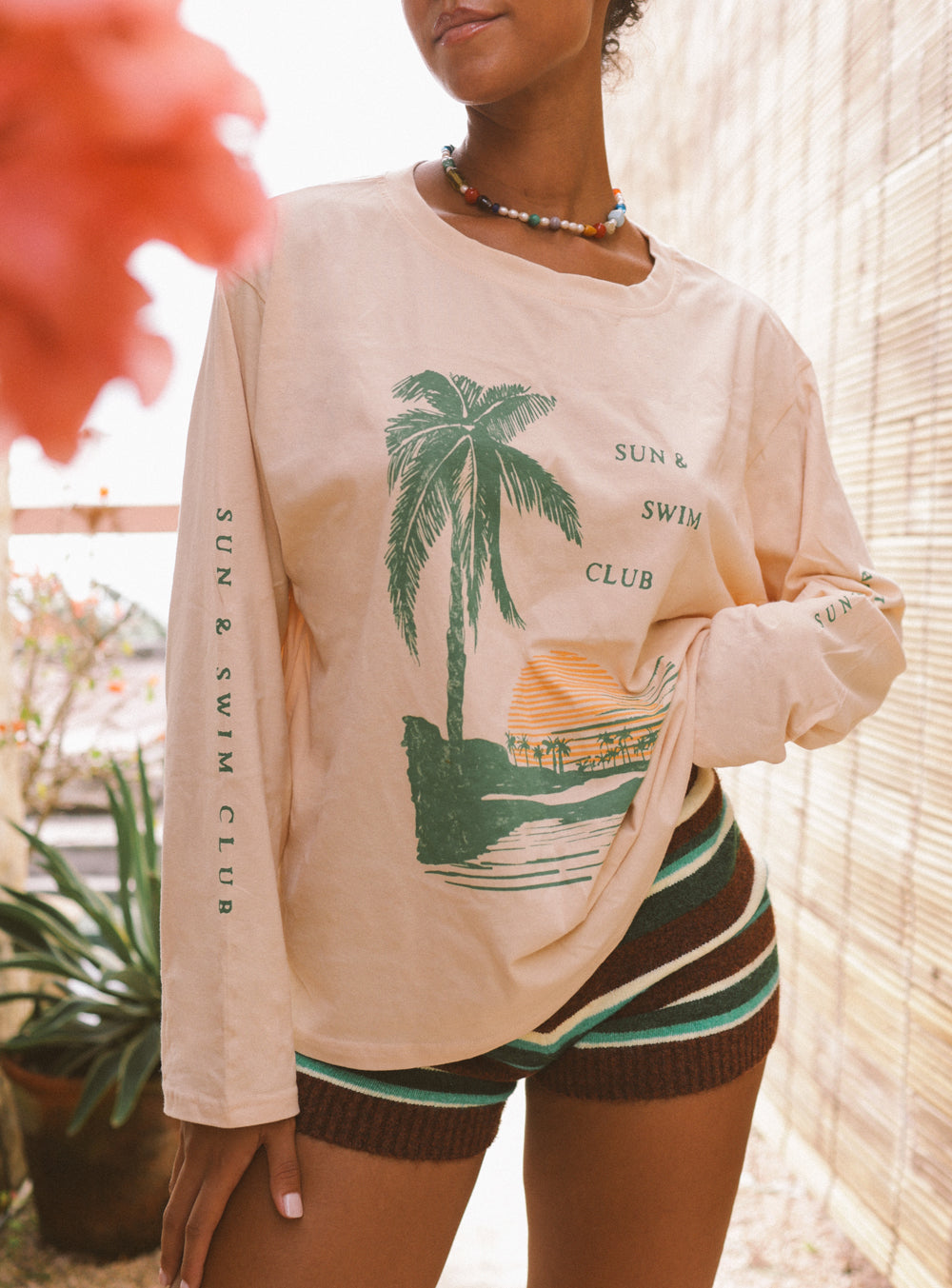 Sun Club Long Sleeve Top